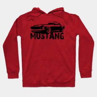 Ford Mustang - Front Words Hoodie